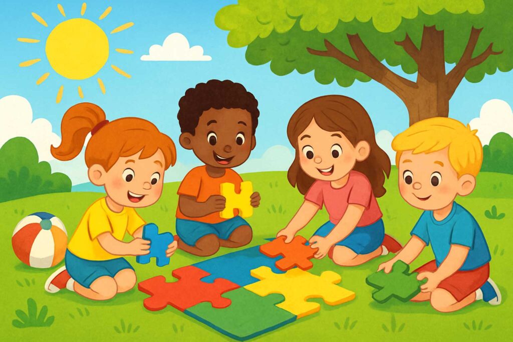 Outdoor Summer Puzzle Activities: Enhancing Learning Through Play