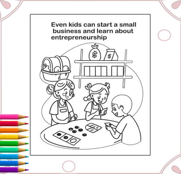 Financial Education Coloring Book for Kids | Money Basics | Printable Financial Literacy Activities | Saving, Spending & Sharing | Ages 6-10