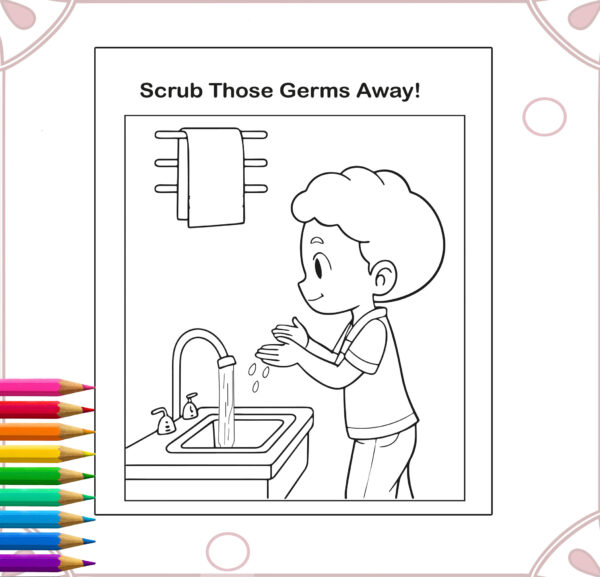 Kids First Aid & Safety Coloring Book | Printable Safety Education Activity Book | Emergency Preparedness for Children Ages 4-8