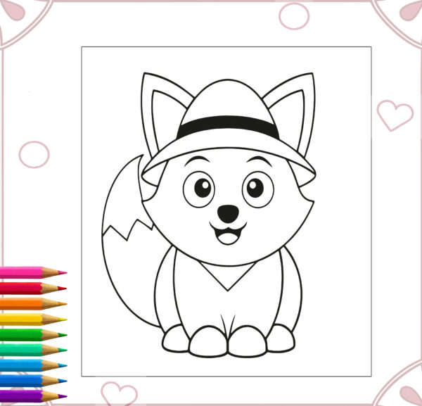 Pudgy Pals Coloring Book - Cute Chubby Circular Characters for All Ages