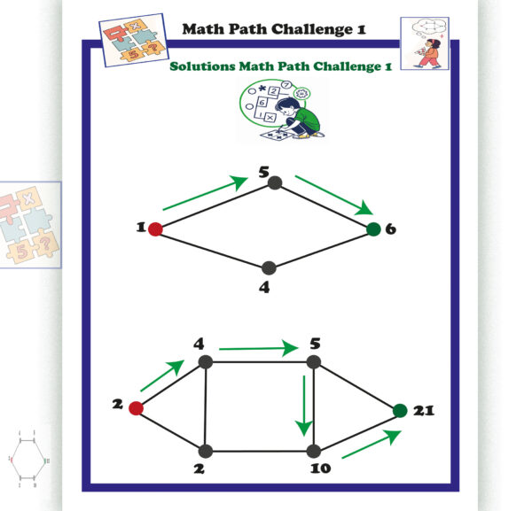 Grid Master game: Math Path Challenge
