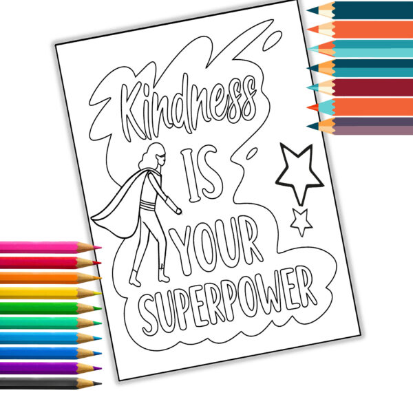 30 Motivational Quotes Coloring Book with Positive Sayings and Inspirational Affirmations