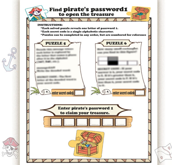 Puzzle Path to Treasure: Math & Logic Puzzle Challenge
