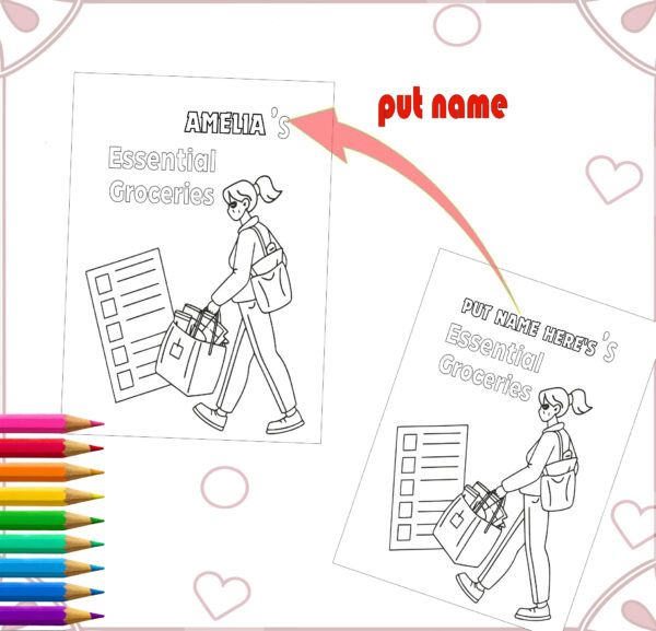 Adulting Fails- Coloring Book | Personalized Interactive Coloring Pages | Funny Adult Life Struggles | template canva