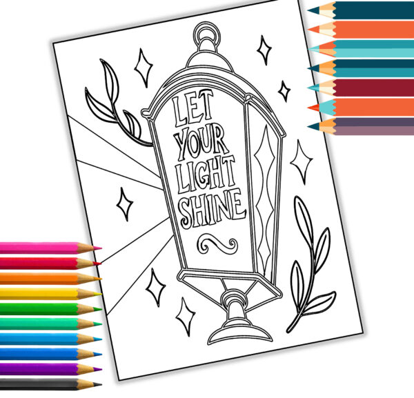 30 Motivational Quotes Coloring Book with Positive Sayings and Inspirational Affirmations