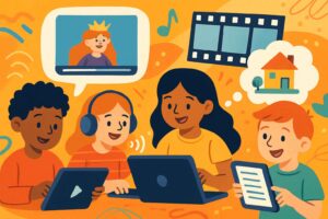 Unleashing Creativity: A Practical Guide to Digital Storytelling for Kids, Parents, and Teachers