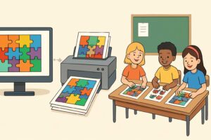 Beyond the Screen: The Power of Printable Puzzles and Activities for Child Development