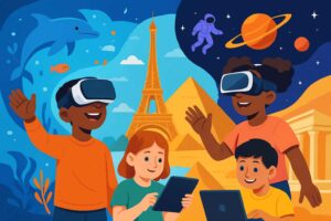 Explore the World from Home: A Practical Guide to Virtual Field Trips for Kids, Parents, and Teachers