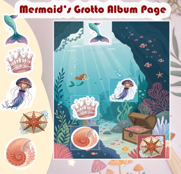 Magical Creatures Digital Sticker Album | Printable or GoodNotes