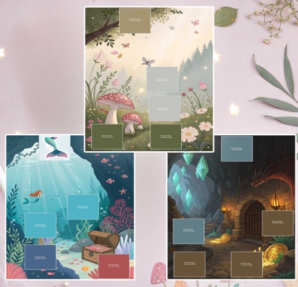 Magical Creatures Digital Sticker Album | Printable or GoodNotes