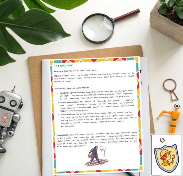 AI Detective Agency: Mystery-Solving Critical Thinking Pack for Kids (Ages 8–12)