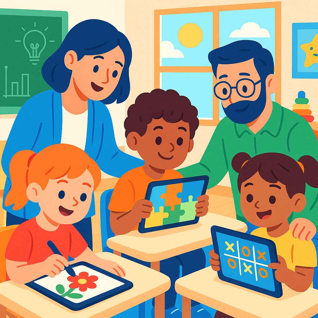 Enhancing Cognitive Development in Children Through Structured Digital Habits in 2025